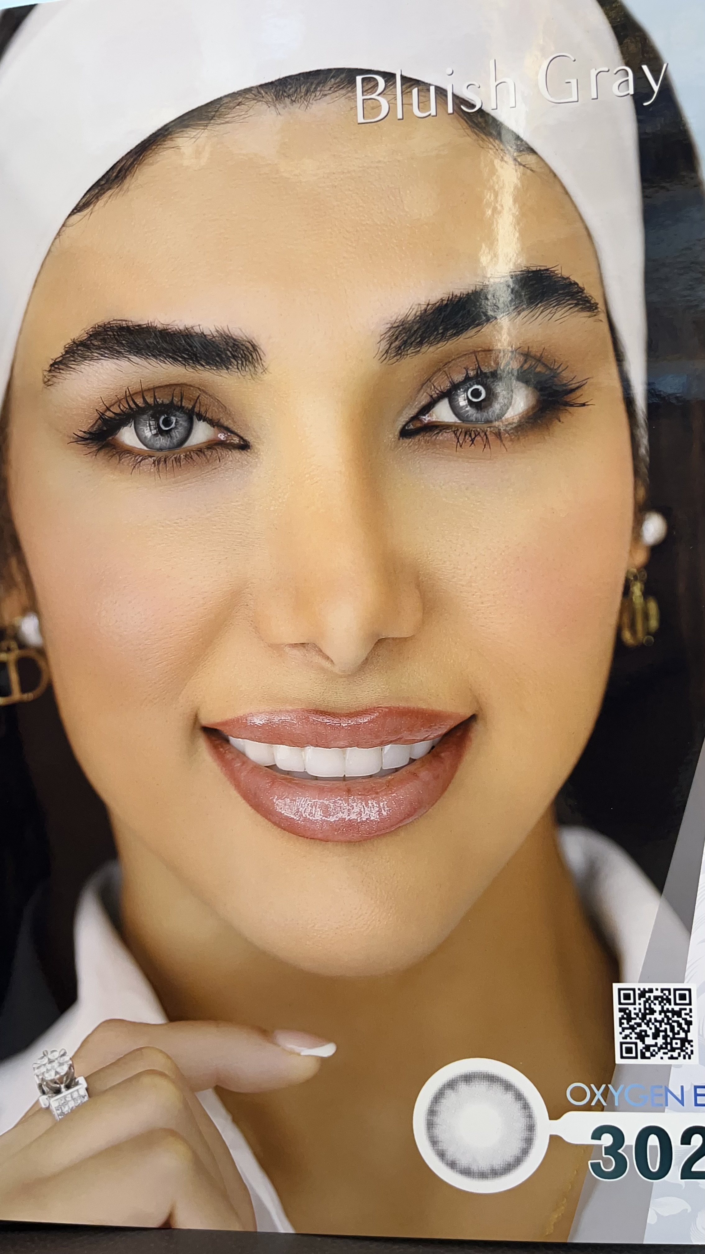لنز چشم برند OXYGEN EYE شماره AR-302