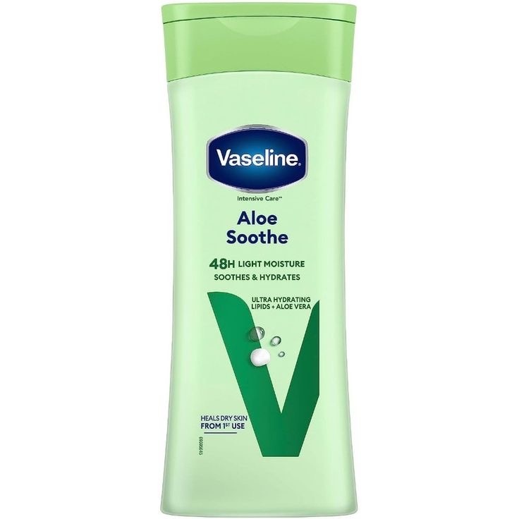لوسیون بدن وازلین ۲۰۰میل آلورا vaseline