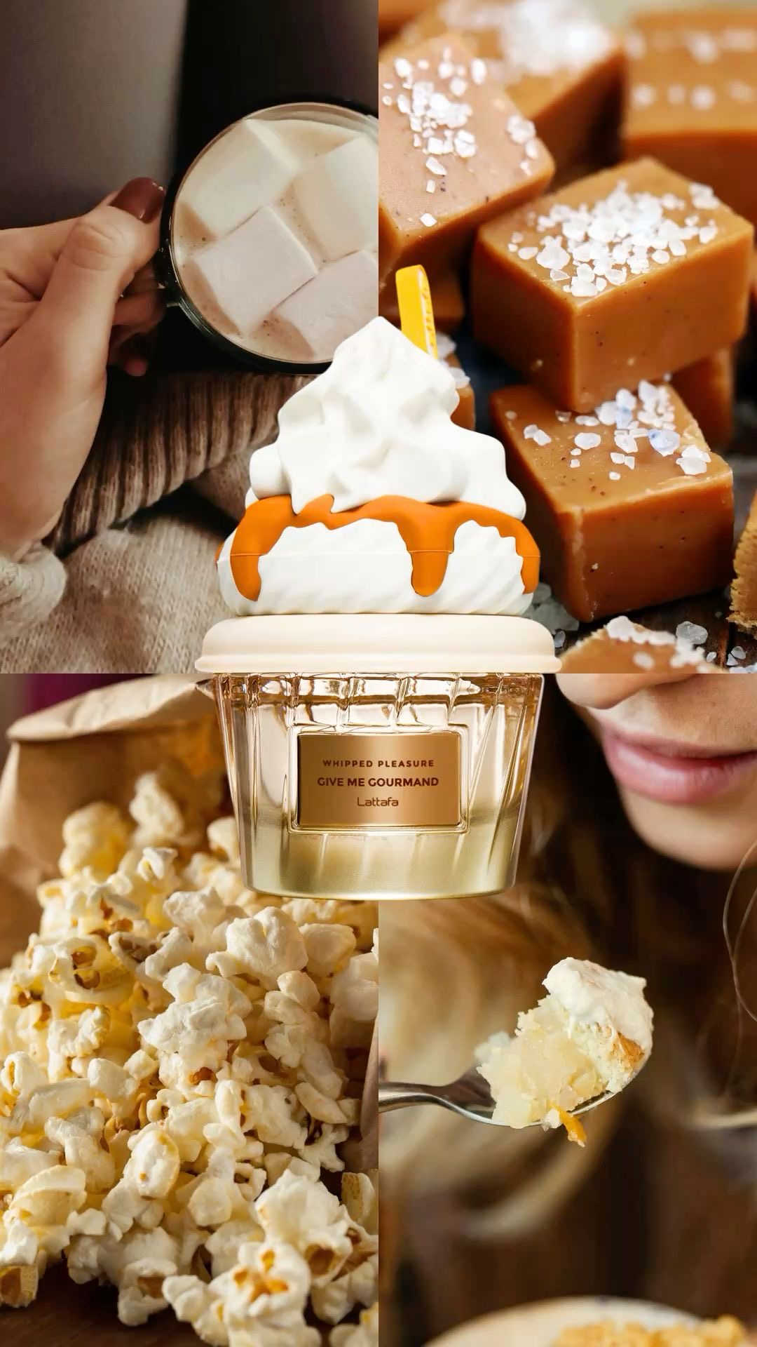 ادکلن whipped pleasure از شرکت لطافه حجم ۷۵ میل