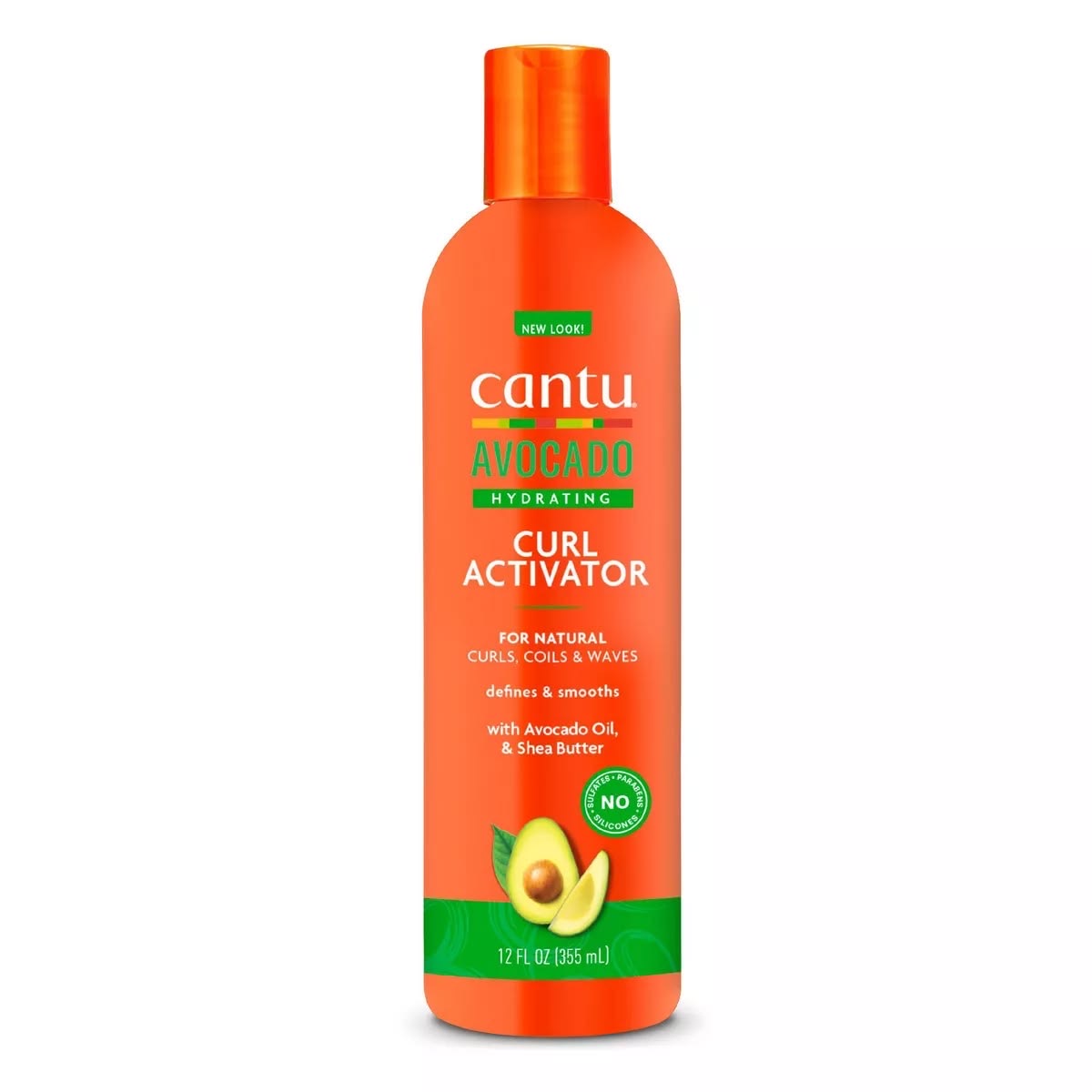 اکتیواتور آواکادو موی فر کانتو Cantu حجم ۳۵۵میل